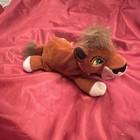 The Lion King Simba Plush Stuffed Animal Vintage Brown Tan Small 1993 no tag — photo 1