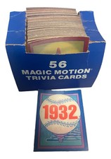 1989 Score Baseball a Year To Remember Magic Motion Complete Set (56 Cards)