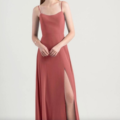 Jenny Yoo Collection Kiara Dress In Dusty Rose Size 12 Pink Bridesmaid Prom