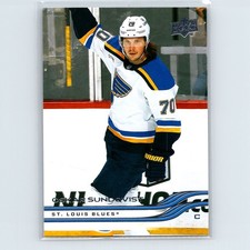 2025-26 Upper Deck Oskar Sundqvist #153 St. Louis Blues