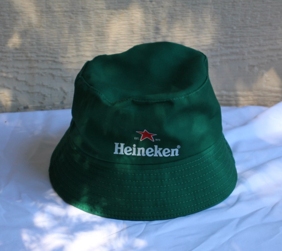 Heineken Bucket Hat Size S/M Green Logo new promo item