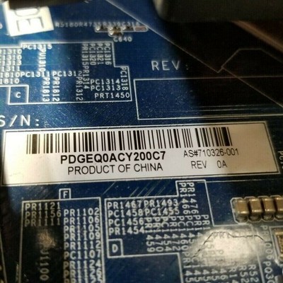 HP 710326-001 2nd CPU Riser Board for Z640 Workstation for sale