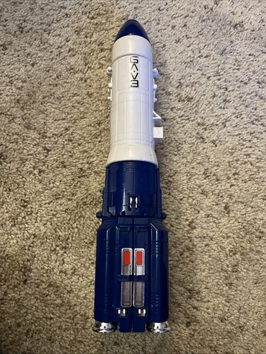 VTG 1998 Bandai Mighty Morphin Power Rangers in Space V3 Rocket