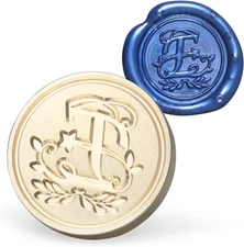 Wax Seal Stamp Head Alphabet Sealing Wax Stamp Only No Handle 25Mm Removable Bra