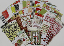 SIMPLE STORIES MAKE IT MERRY Paper with Embellishments - Save 65 