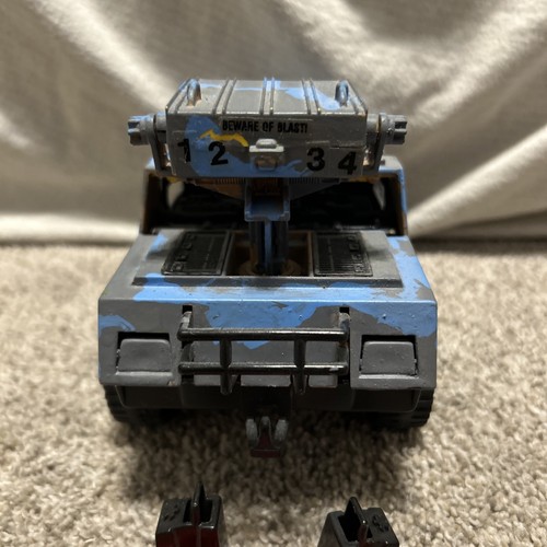 GI Joe Tiger Force 1989 Tiger Sting Custom Painted Blue Camo Complete - Picture 4 of 6