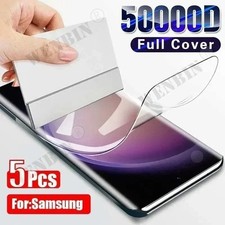 5Pcs Hydrogel Full Cover Screen Protector for Samsung Galaxy S26 Ultra Plus
