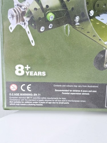 Spitfire WWII Fighter Aircraft Steel Construction Kit Set – 285pc - Picture 5 of 6