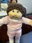 cabbage patch Minty IC2 1985 Hm2 Brown Poodle Blue Eyes Smoke Free