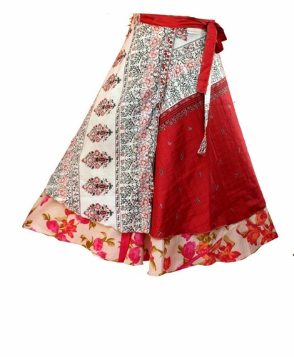 20 Pcs Wholesale Lot Beach Summer Dress Silk Long Wrap Skirt For Girls & Women - Picture 4 of 8