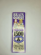BRAIN QUEST 1500 Questions  Answers to Challenge the Mind 6th GRADE Deck One
