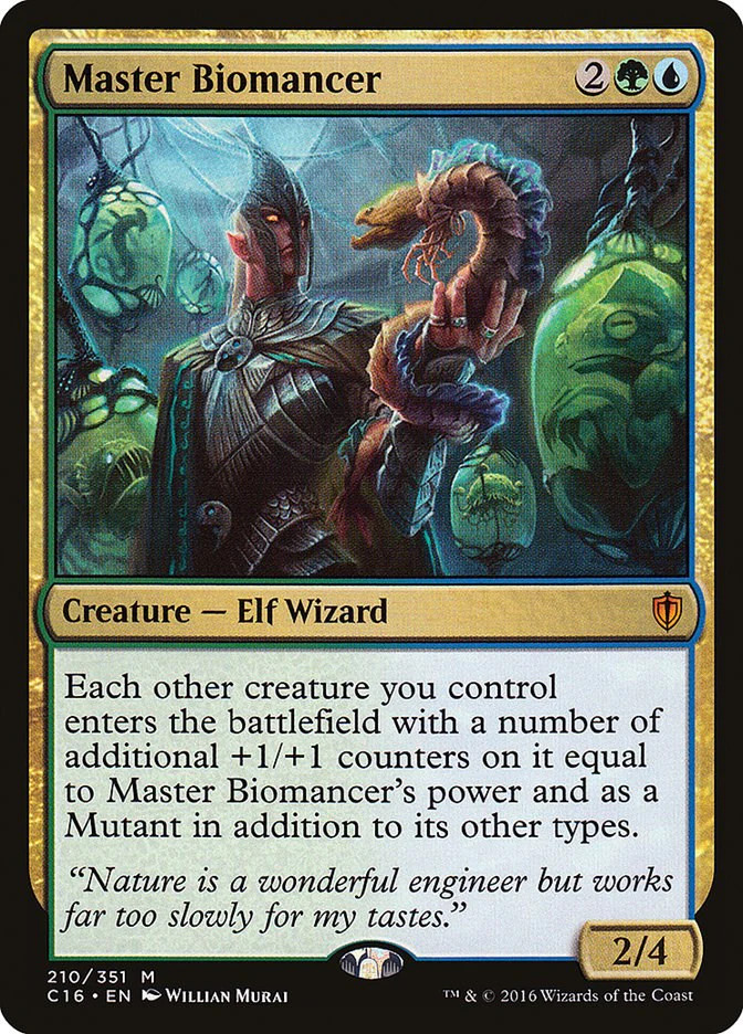MTG Master Biomancer - 210 / English / Lightly Played