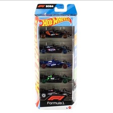 Toy Cars Formula 1  Set Of 5  1:64 Scale Die Cast Vehicles Featuring F1
