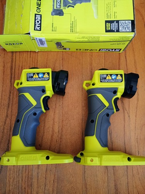 #ad 2 Pack NEW RYOBI 18V ONE LED Flash Light PCL660 $44.95