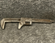 Vintage Ford Script 9 Monkey Wrench Model A T Adjustable Auto Tool Usa Oem M