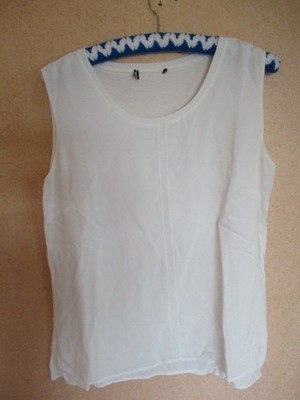 Blusentop von Heine Gr.42 Creme