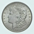 1921 Morgan Silver Dollar - Last Year Issue 90% $1 Bullion *628