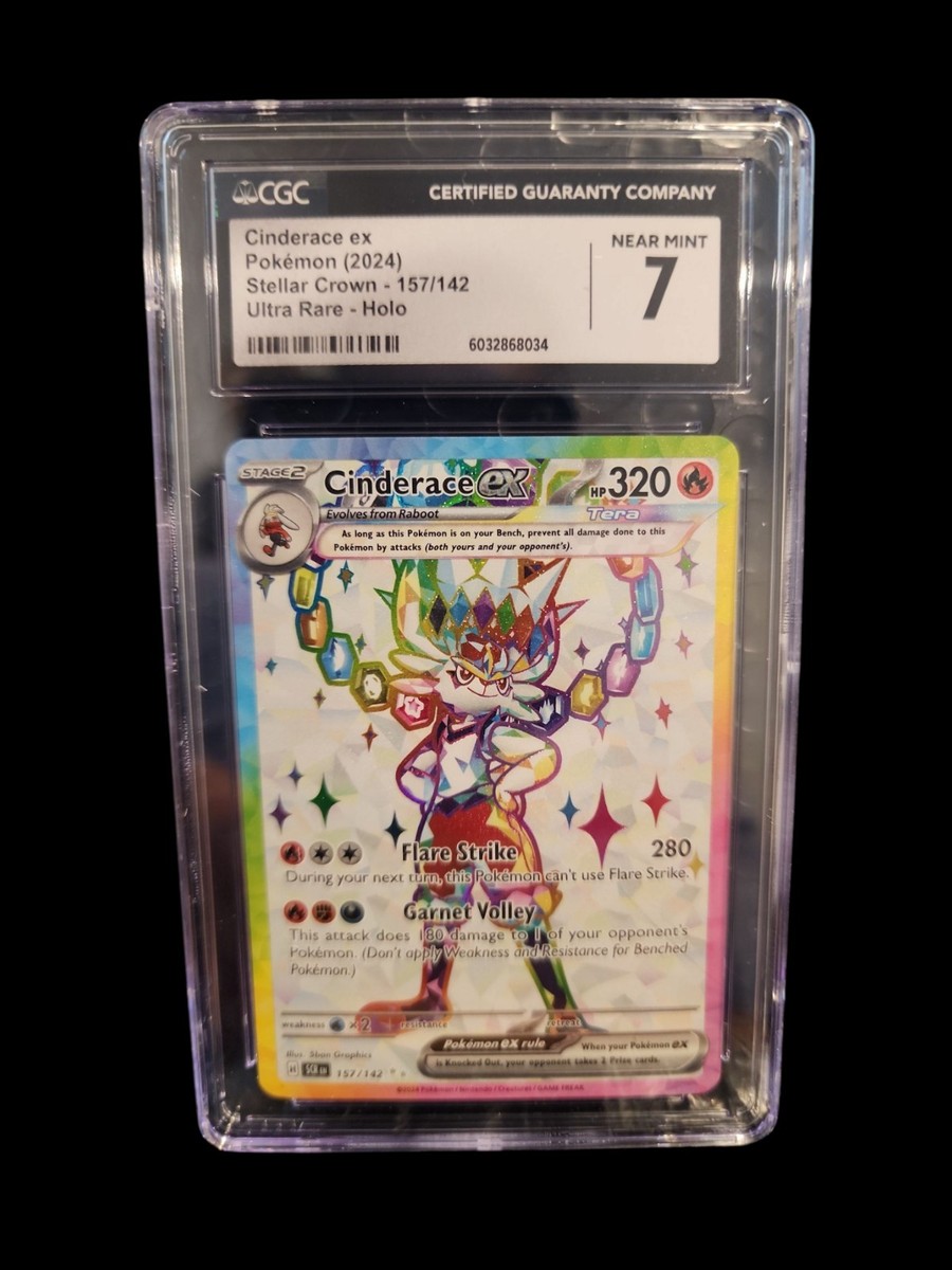 Cinderace ex 157/142 Sv07: Stellar Crown Holo for sale Cinderace ex 157/142 Sv07: Stellar Crown Holo for sale