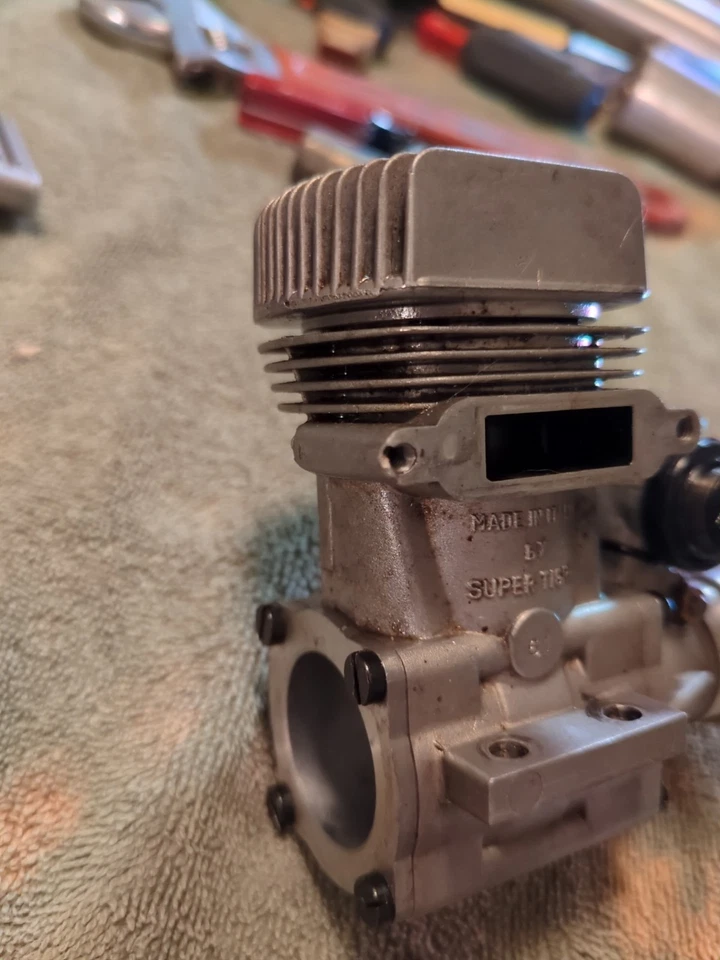 Super Tigre S61 K ABC R/C Model Airplane Engine with Muffler New - Image 4 of 4