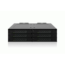 Icy Dock MB118VPB ToughArmor 6x U.2/U.3 NVMe SSD Enclosure Black