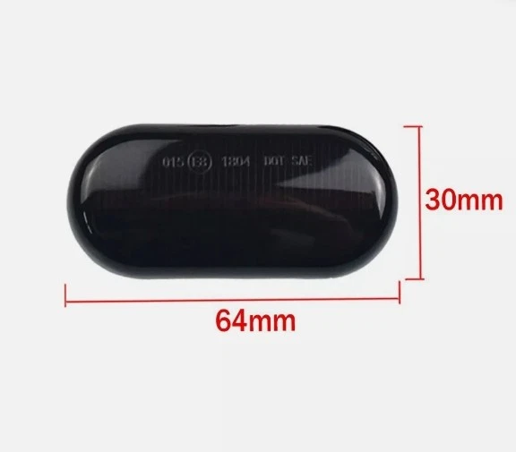 2X Luz de señal de giro marcador lateral dinámico para Nissan Qashqai J10 350Z Navara D40 Foto 3 de 4