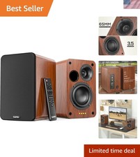 Elegantes altavoces de estantería Bluetooth con woofer de 3,5 pulgadas para audio doméstico