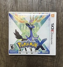 Pokemon X 3DS - No Game- Original Game Case Manual Only - Nintendo 3DS