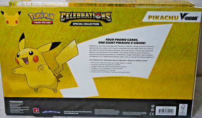 Pokémon TCG Celebrations Pikachu V-Union Special Collection Box
