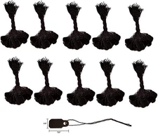 888 Display USA 1000 Black Plastic String Price Tags Jewelry Clothing Sale...