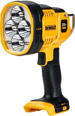 DEWALT DCL043 20V MAX Jobsite LED Spotlight - Yellow (Body Only)