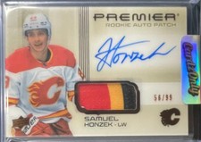 2024-25 Premier SAMUEL HONZEK - Rookie Auto Patch /99 #HR-SH