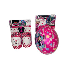 Bell Disney Minnie Mouse Pink Bike Helmet  Safety Gear LOT Toddler 3 NEW