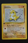Pokémon TCG SANDSHREW 1ST EDITION FRENCH SABELETTE Base Set 62/102 NM