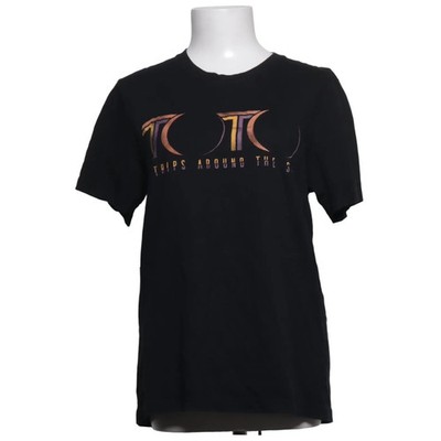 Canvas, T-shirt, Größe: M, Schwarz/Mehrfarbig, Print, Damen #QCM