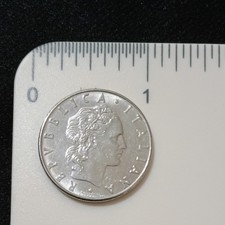 Lot Of 5 ,1978 Italy / Repubblica Italiana 50 Lire Coin