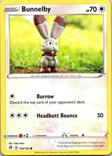Bunnelby Common SWSH02: Rebel Clash 146/192 NM