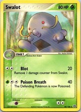 Swalot 40/106 Uncommon Emerald Pokemon Moderately Played on eBay