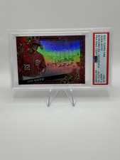 2021 Topps Fire Juan Soto Scorching Sigs Magenta /25 PSA 9 #SS-JS Auto 10
