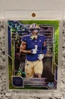 2025 Bowman Chrome University Football Lime Green Mini-Diamond Refractor Jonah Coleman #18