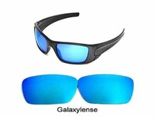 Galaxy Replacement Lenses For-Oakley Fuel Cell Sunglasses Ice Blue Polarized