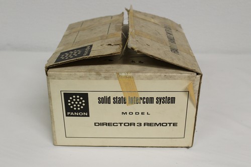 NOS NIB Fanon Courier Director 3 Solid State Intercom Remote Station - Picture 2 of 5