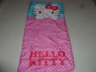 SANRIO 2012 HELLO KITTY POLKA DOT KIDS SLEEPING BAG CAMP 28 X 56 SLUMBER GIRL >