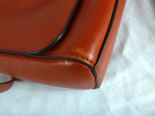 Mini Bolso Bandolera Cartera Tory Burch Miller Metal Logo Kola Color ROJO *Necesita TLC* - Imagen 19 de 24