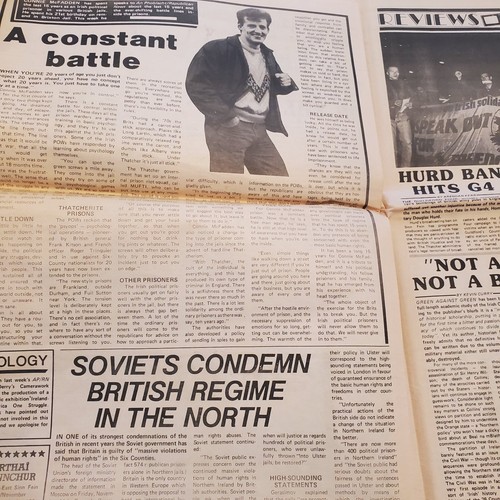 Vintage AN PHOBLACHT; Ireland Nov 17, 1988; IRA; Political Weekly; See ALL Pics! - Picture 10 of 11