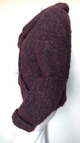Lilith Purple Blazer Virgin Wool Alpaca Mix Jacket Sz M/ 40 *Large Fitting* - Picture 4 of 17