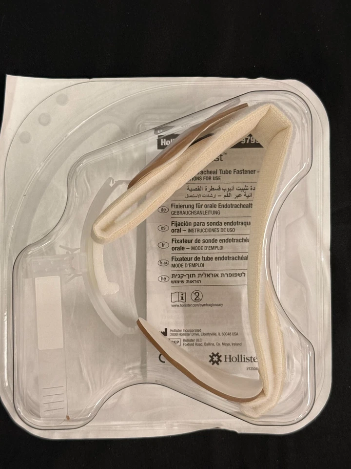 Sujetador de tubo endotraqueal oral Hollister AnchorFast 12 UNIDADES SELLADAS 9799 Foto 2 de 4