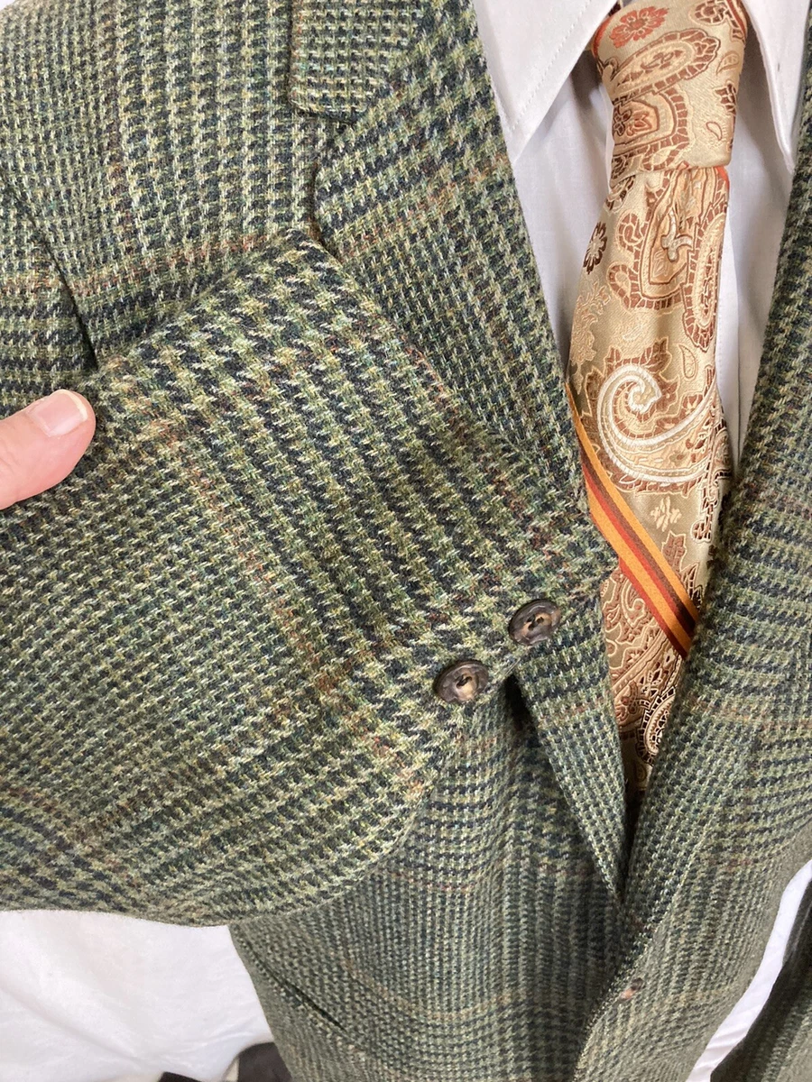 Green tweed deals overcoat