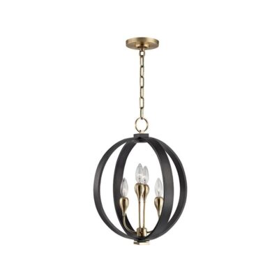 Hudson Valley Lighting Dresden - Four Light Chandelier - 16'' X 19.5'' HUD6716-AOB