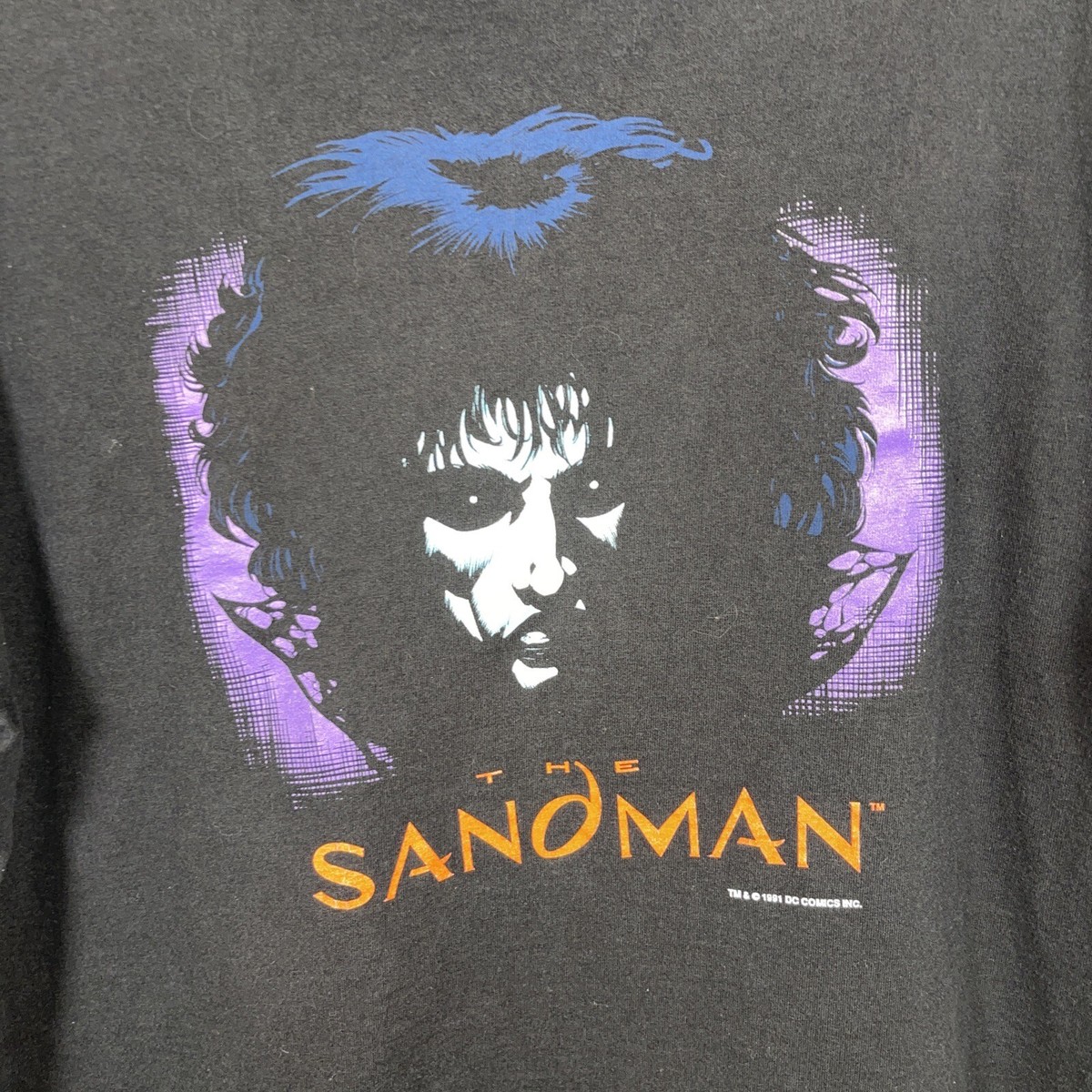 Vintage The Sandman T Shirt 1991 Size XL GRAPHITTI DC COMICS | eBay