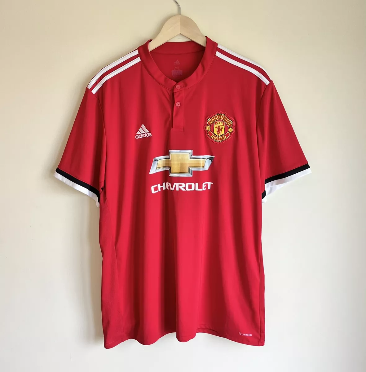 Adidas manchester united home sales shirt 2016 2017 mens